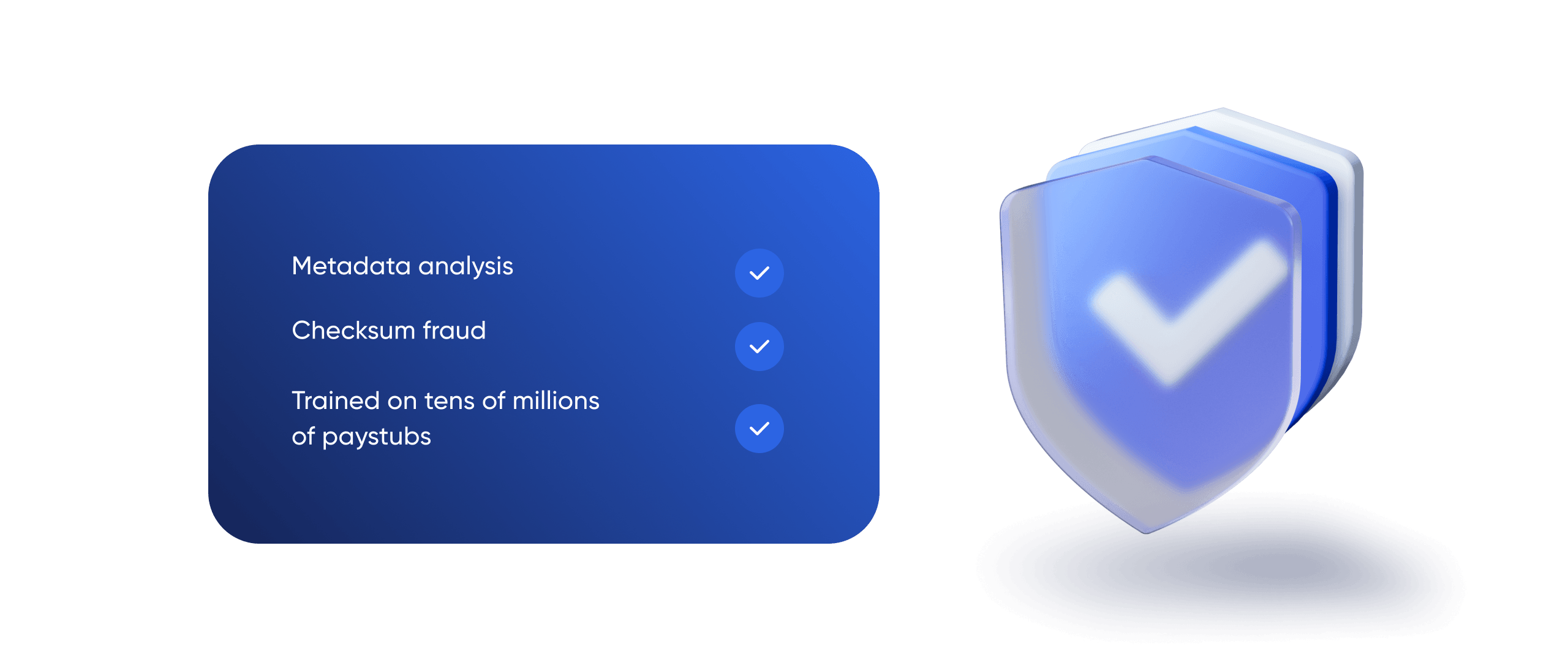 Detect fraud