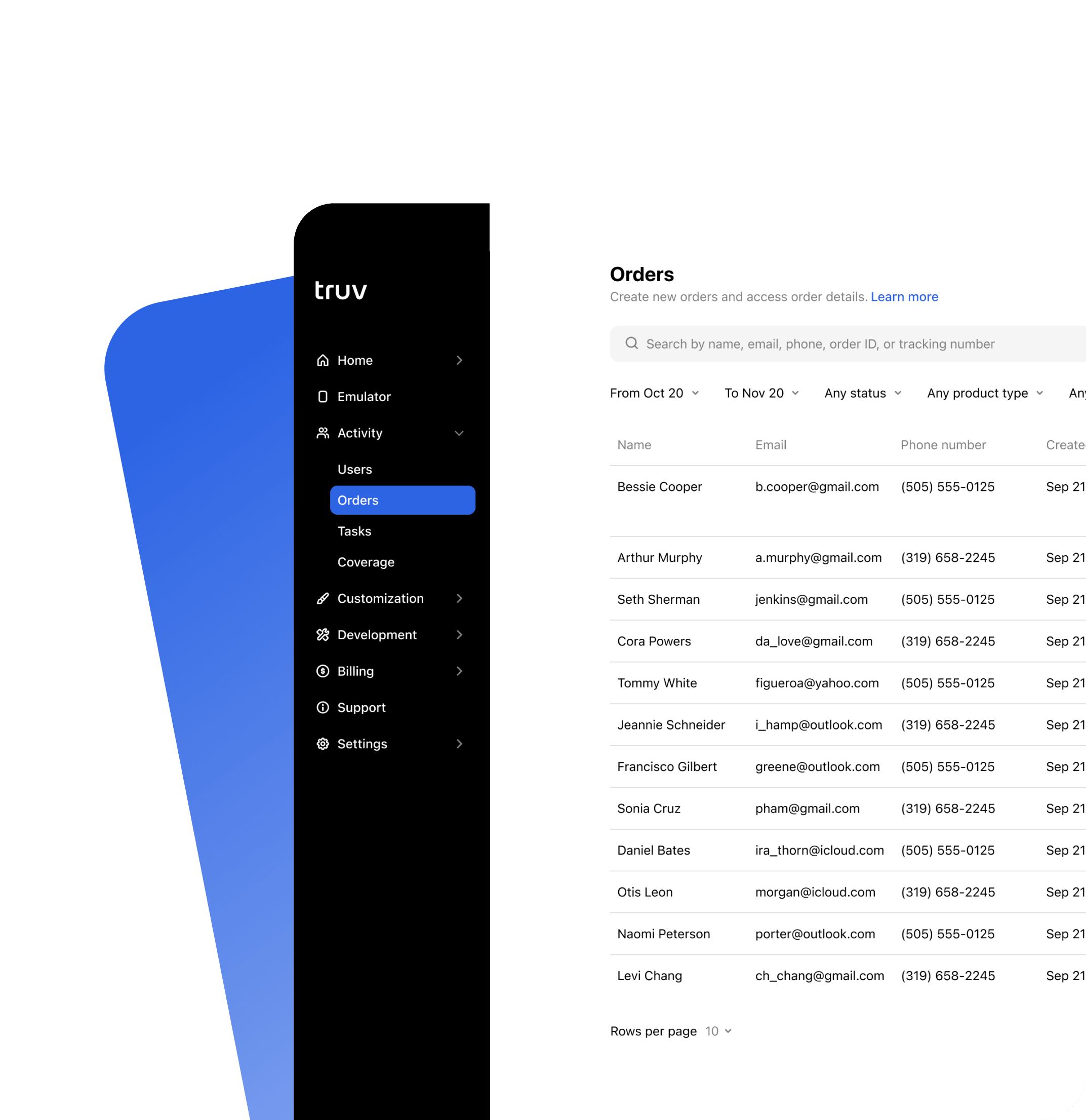 Truv Dashboard