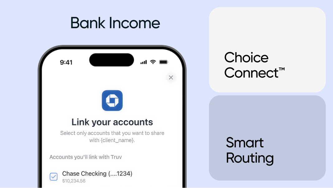 Introducing Truv Bank Income