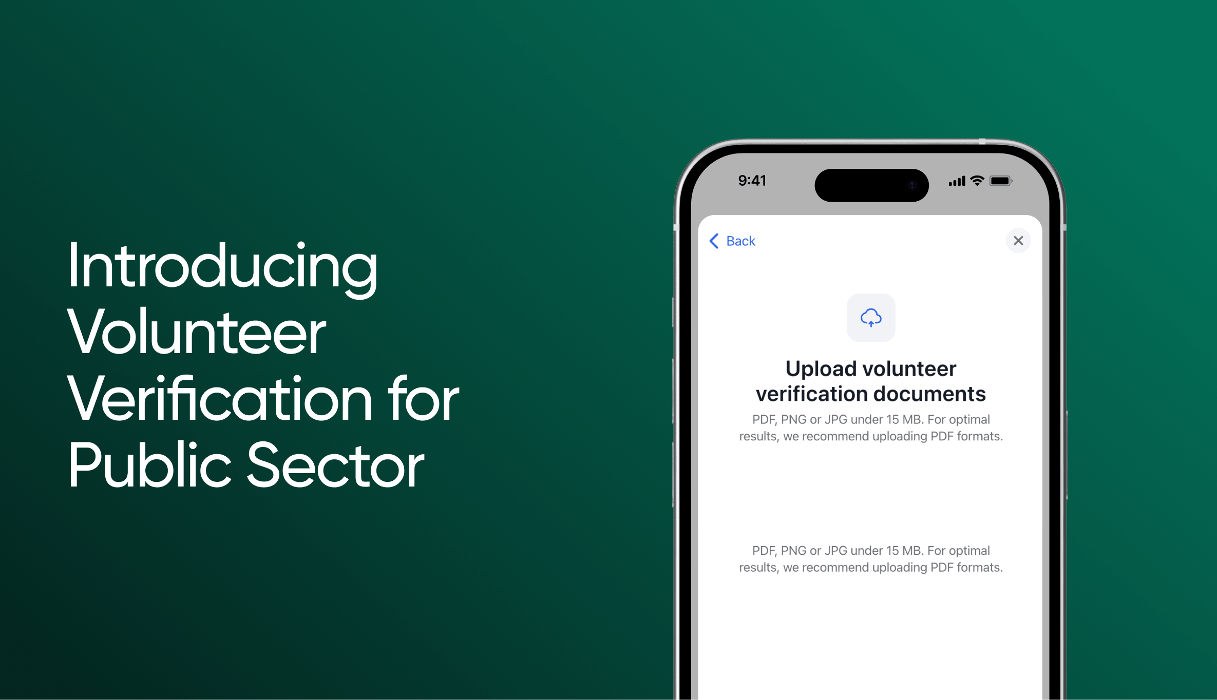 Volunteer Verification
