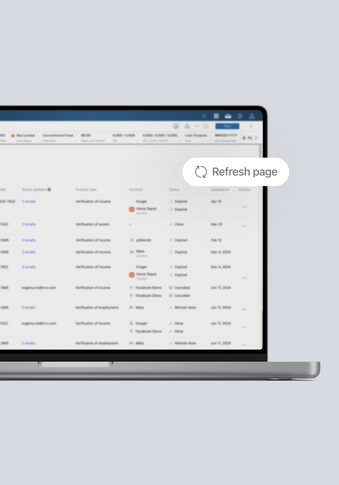 Easy re-verifications