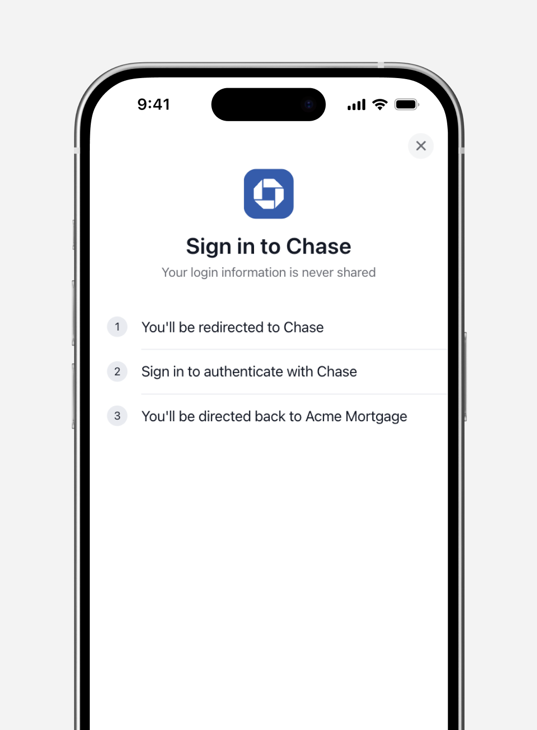 Encompass verification flow — Asset verification
